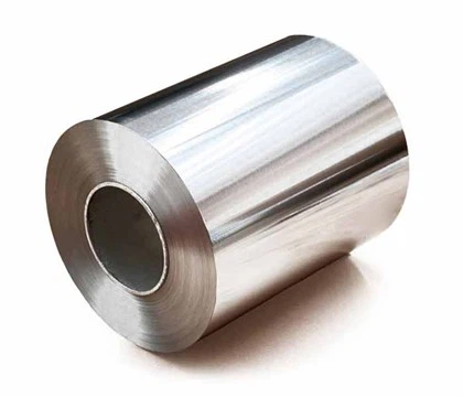Foglio di alluminio per laminazione con materie plastiche